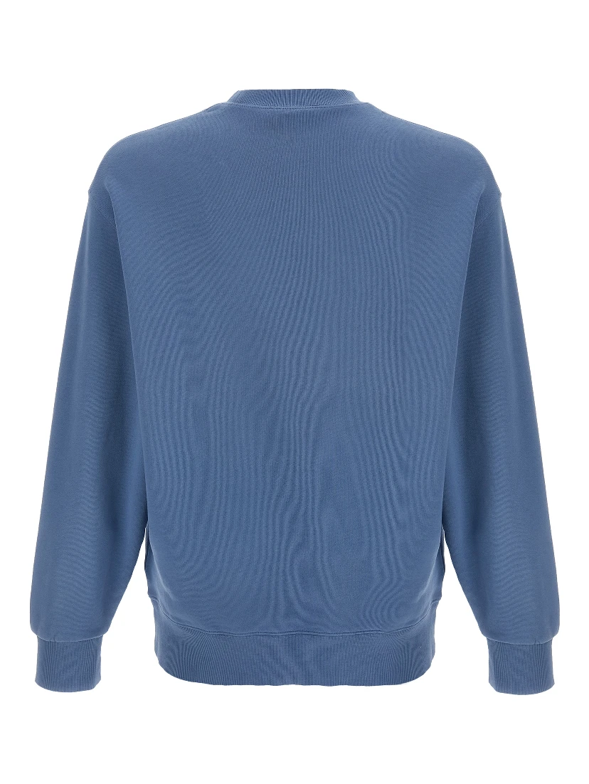 Blue Cotton Sweatshirt