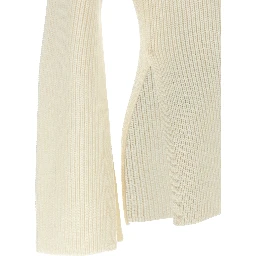 White Wool Cardigan