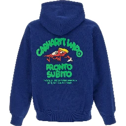 Blue Cotton Sweatshirt