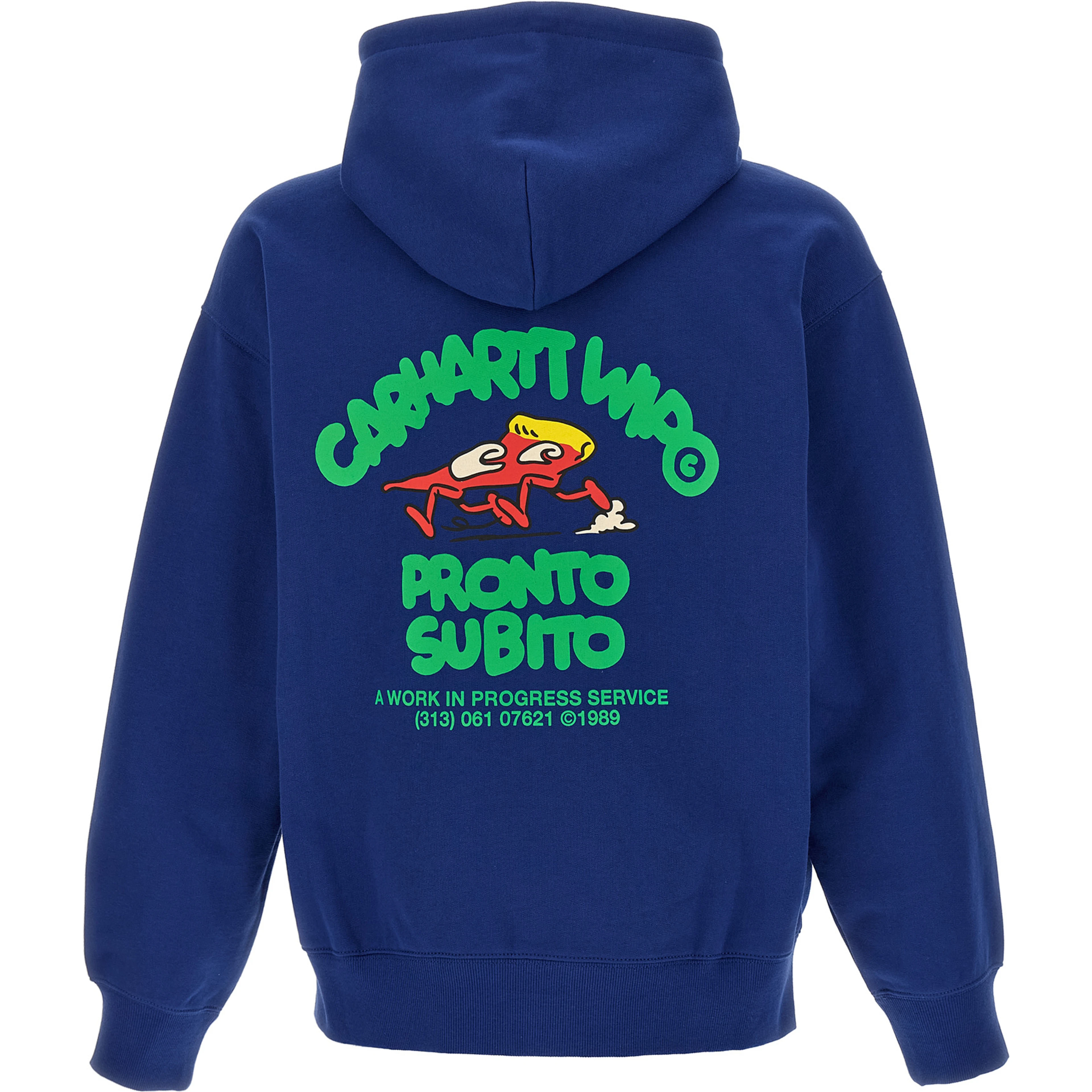 Blue Cotton Sweatshirt