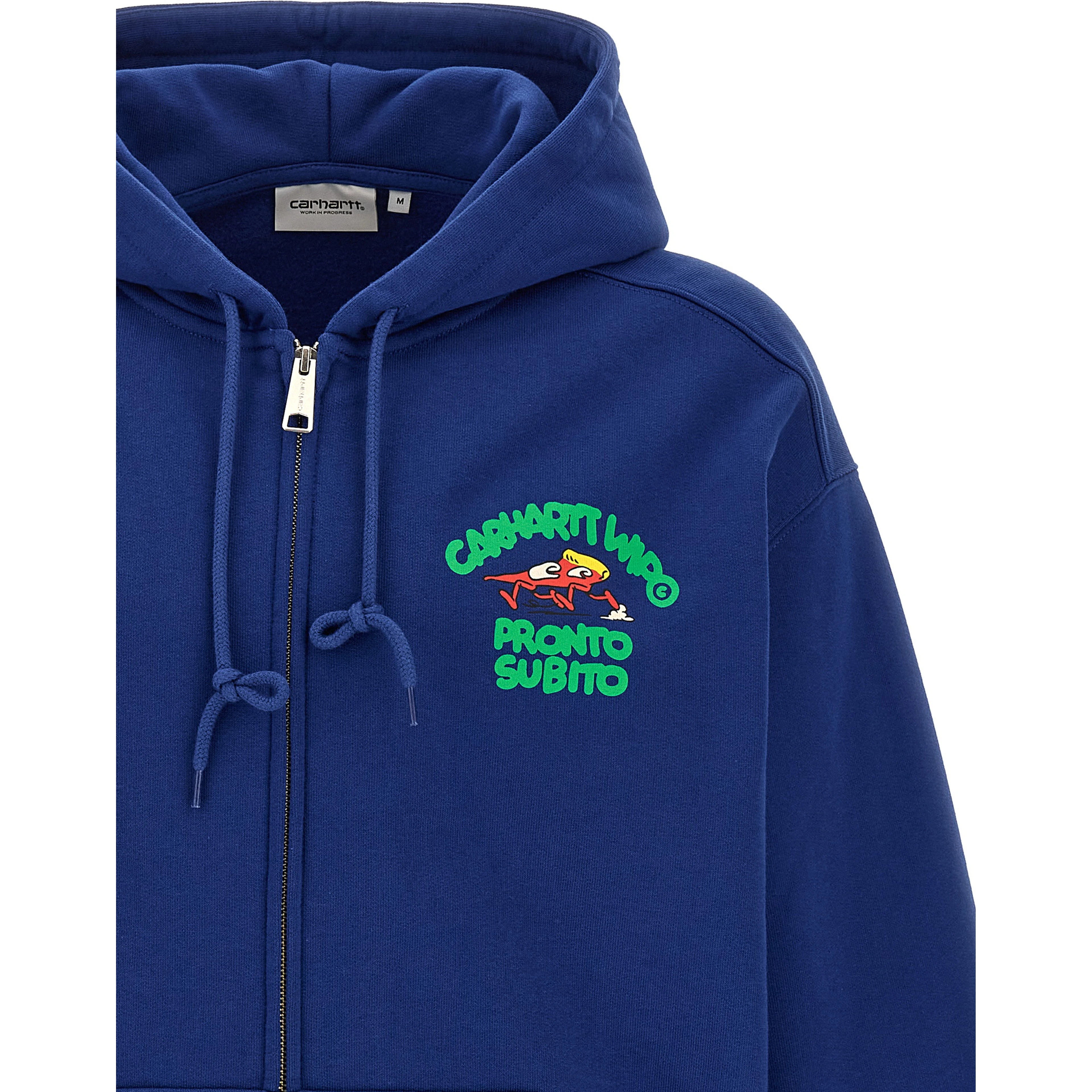 Blue Cotton Sweatshirt