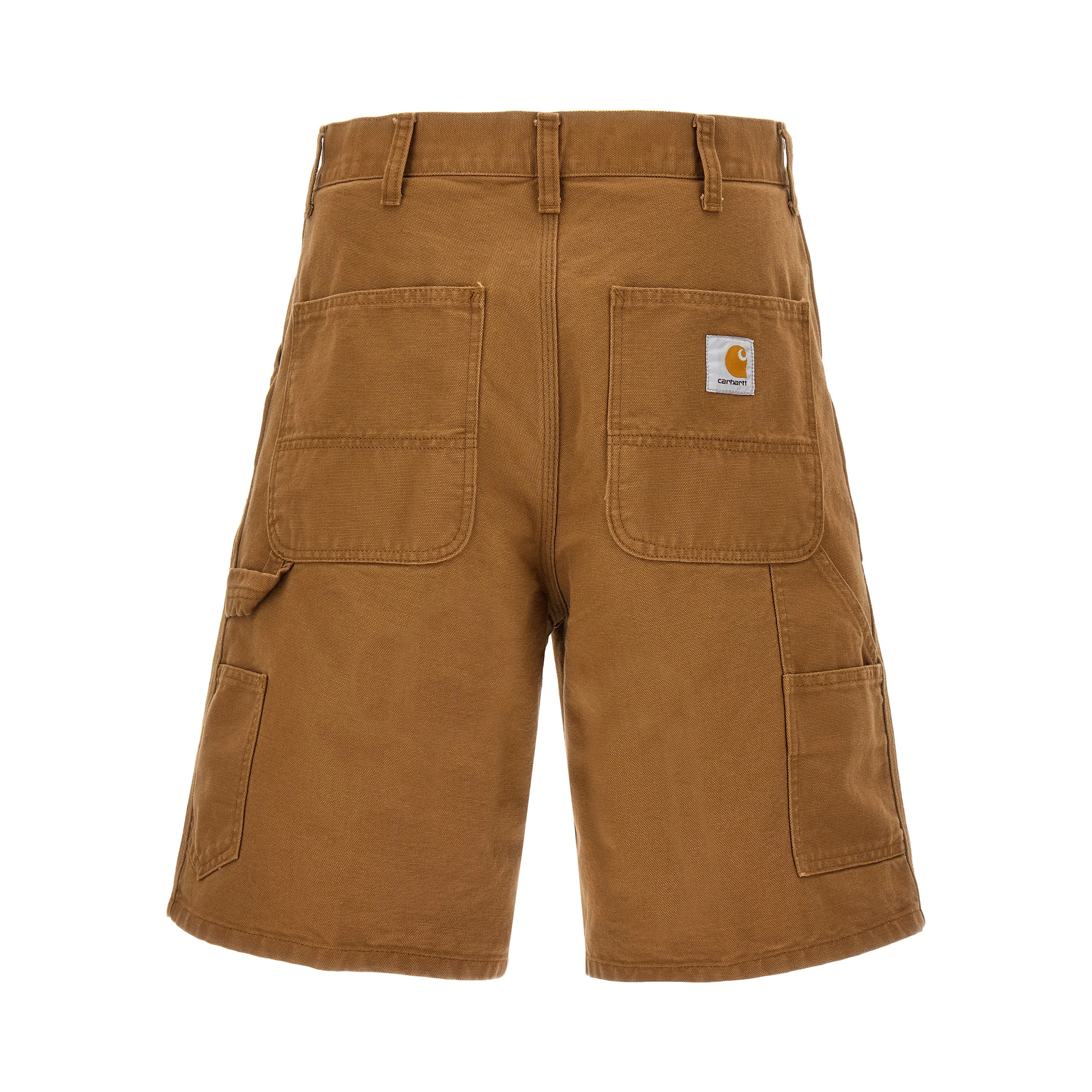 Brown Organic Cotton Bermuda Shorts