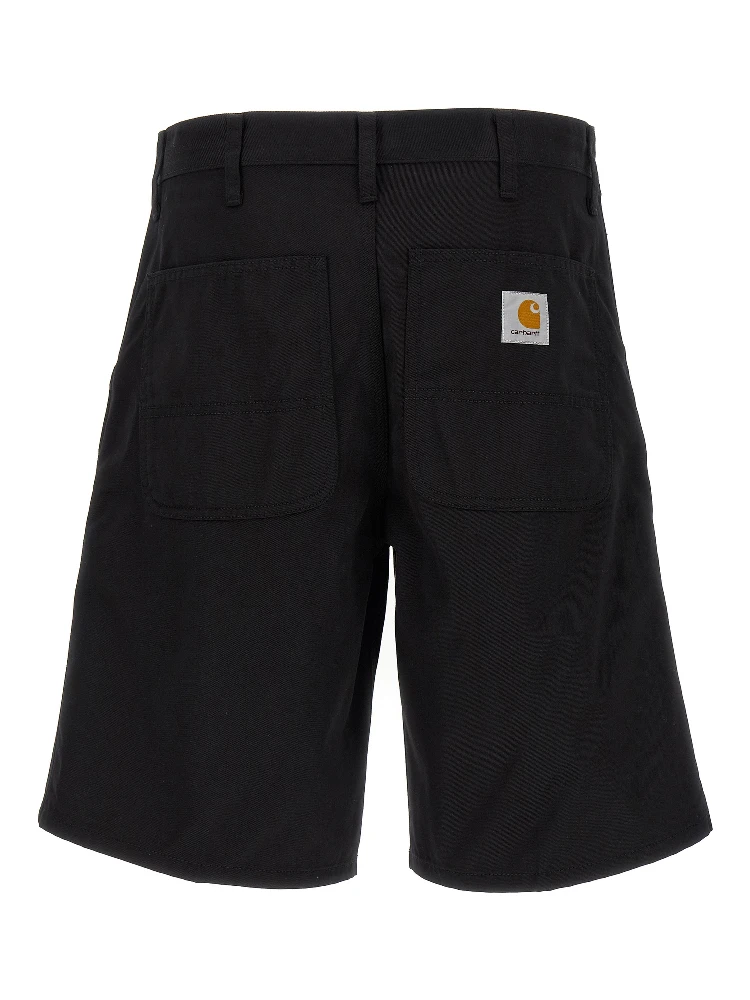 Black Polyester Bermuda Shorts alternative