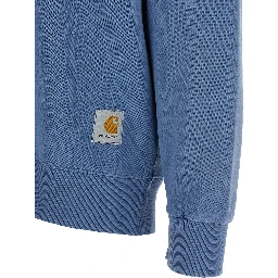 Blue Cotton Sweatshirt
