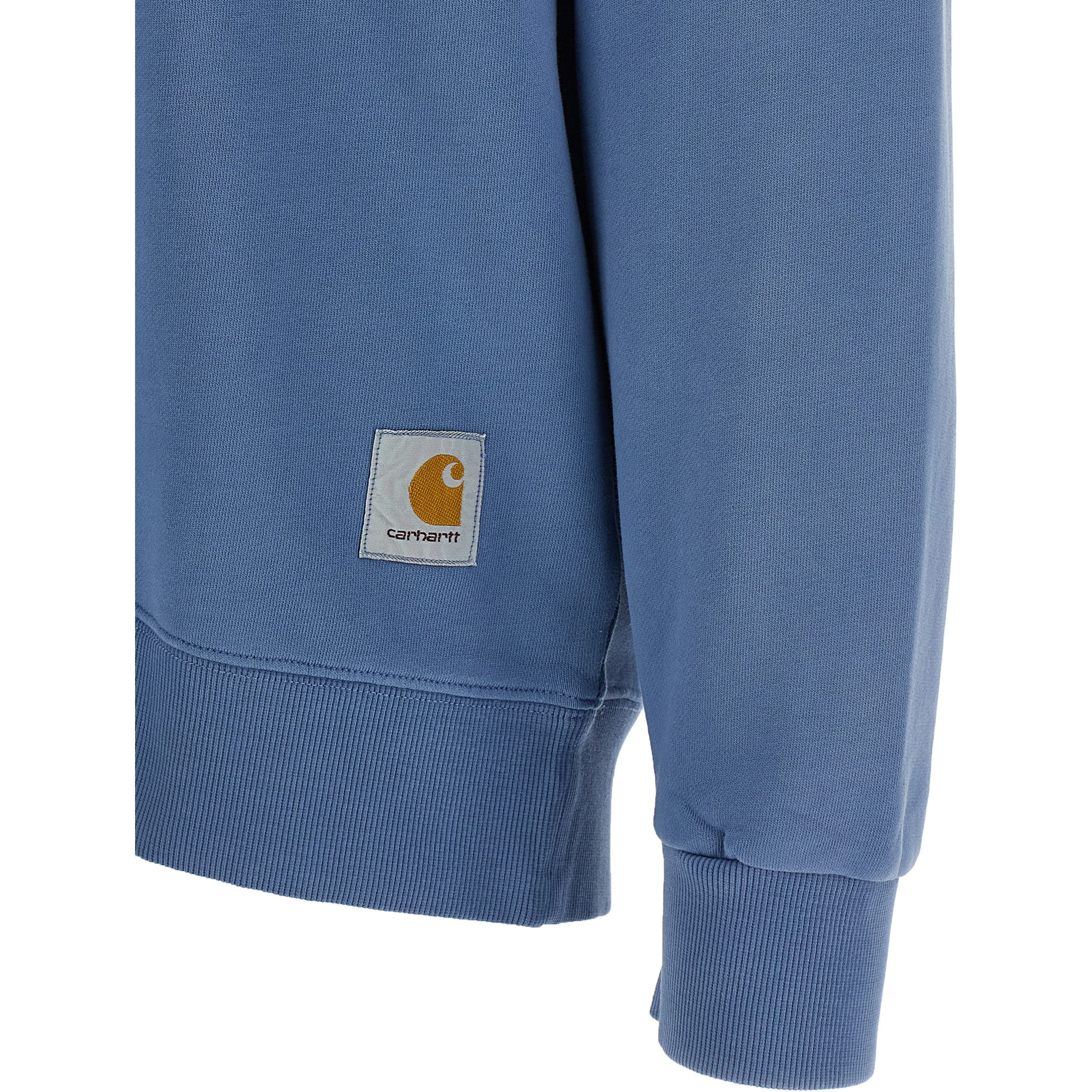 Blue Cotton Sweatshirt
