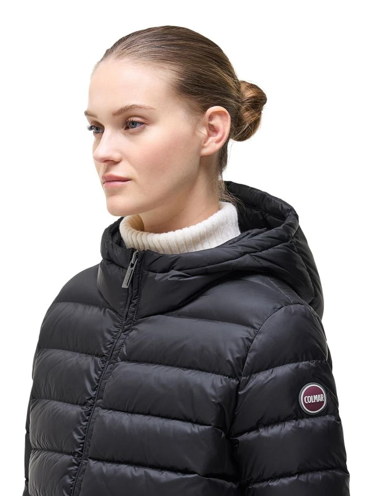 Black Polyamide Full-Length Jacket alternative
