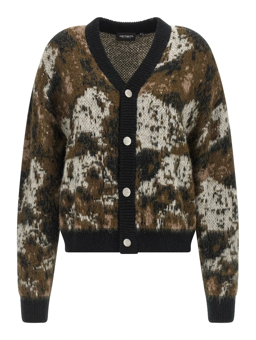 Multicolor Acetate Cardigan