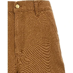 Brown Organic Cotton Bermuda Shorts
