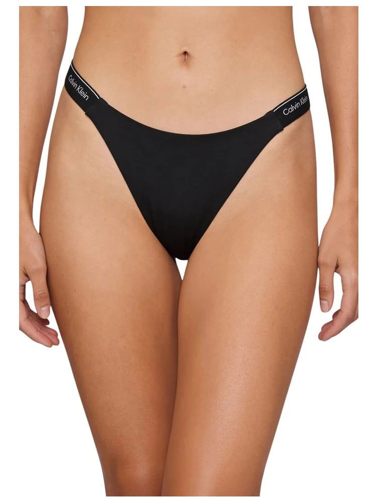 Black Recycled Polyester Bikini