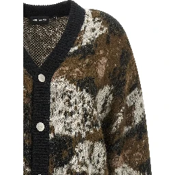Multicolor Acetate Cardigan