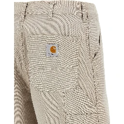 Beige Organic Cotton Bermuda Shorts