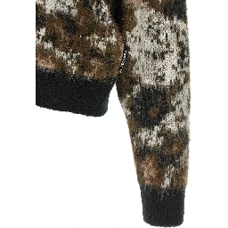 Multicolor Acetate Cardigan