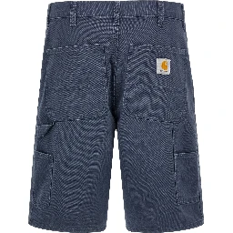 Blue Organic Cotton Bermuda Shorts