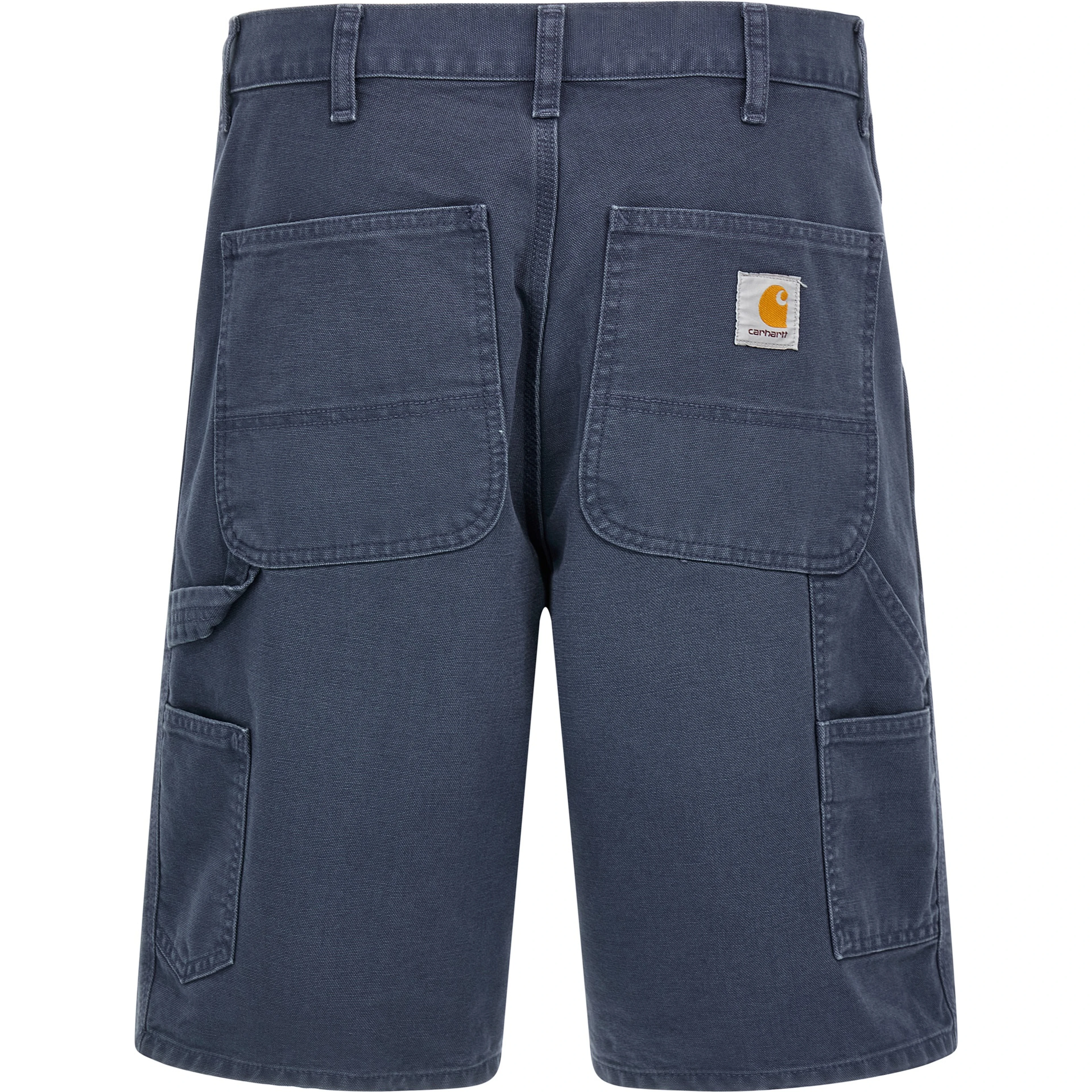 Blue Organic Cotton Bermuda Shorts