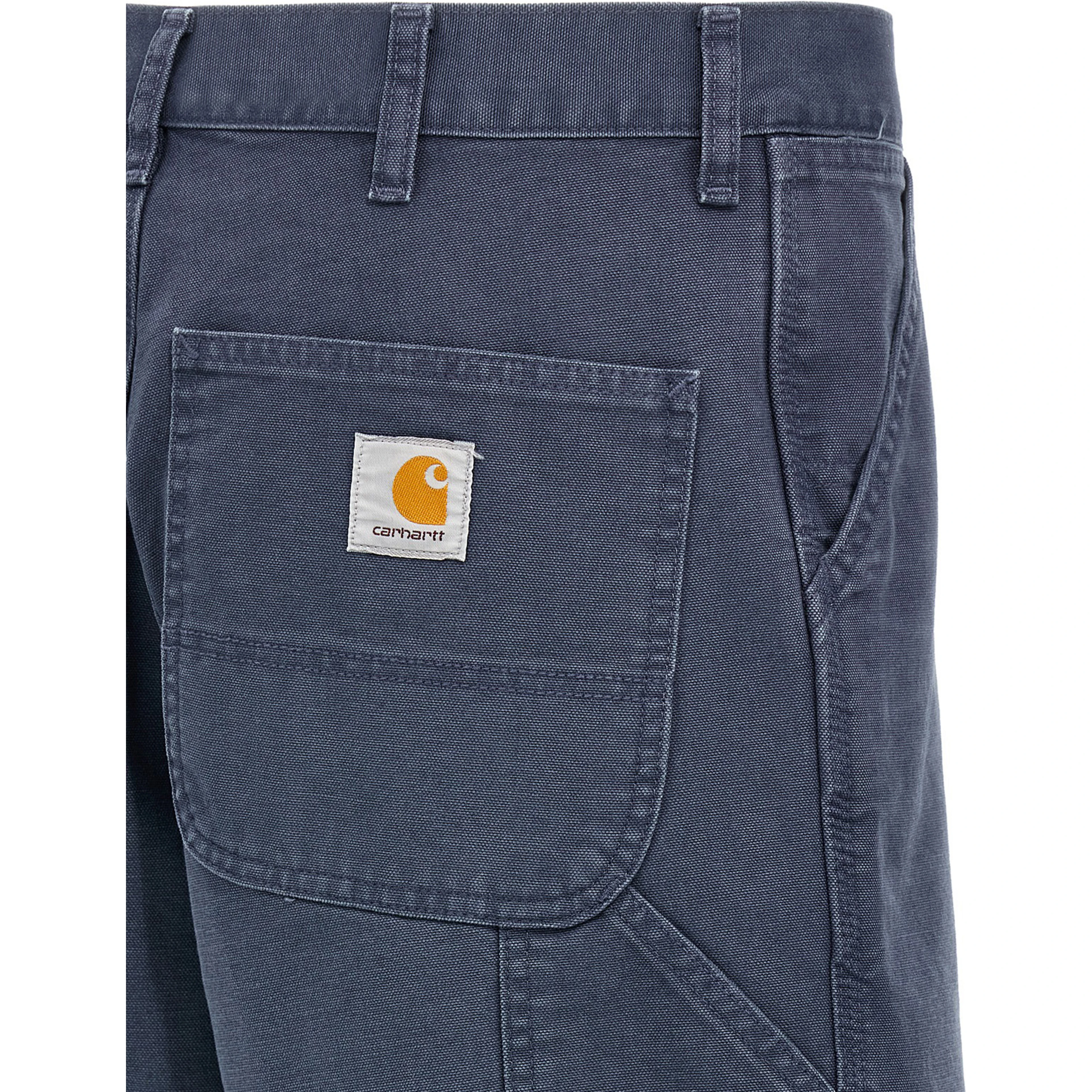 Blue Organic Cotton Bermuda Shorts