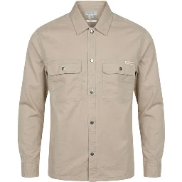 Beige Denim Shirt