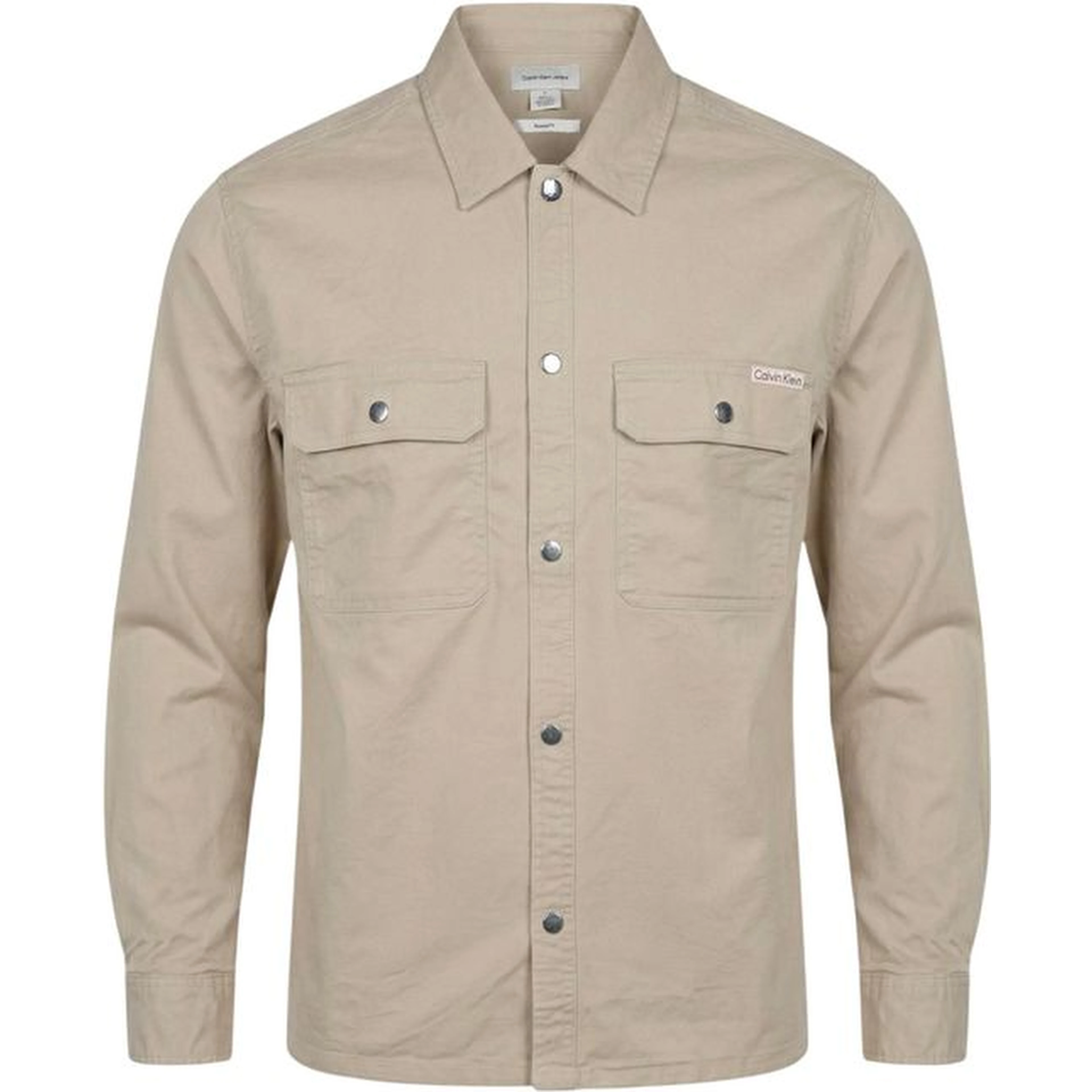 Beige Denim Shirt