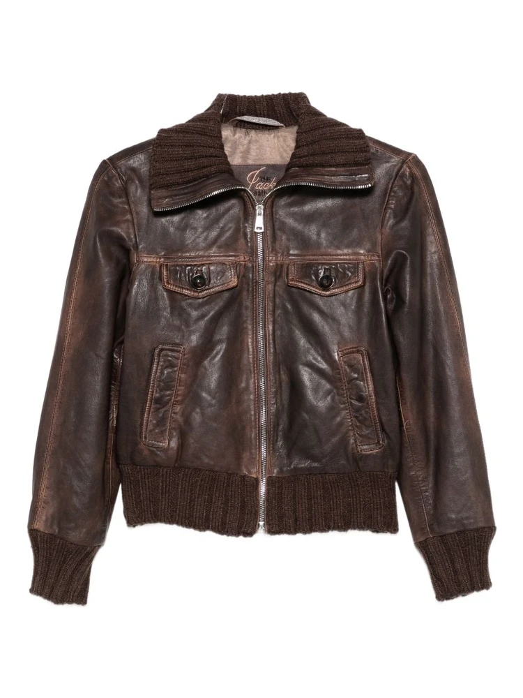 THE JACK AND JACKIE LEATHERS Jackets