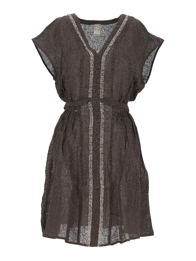 120% LINO Dresses Smoke