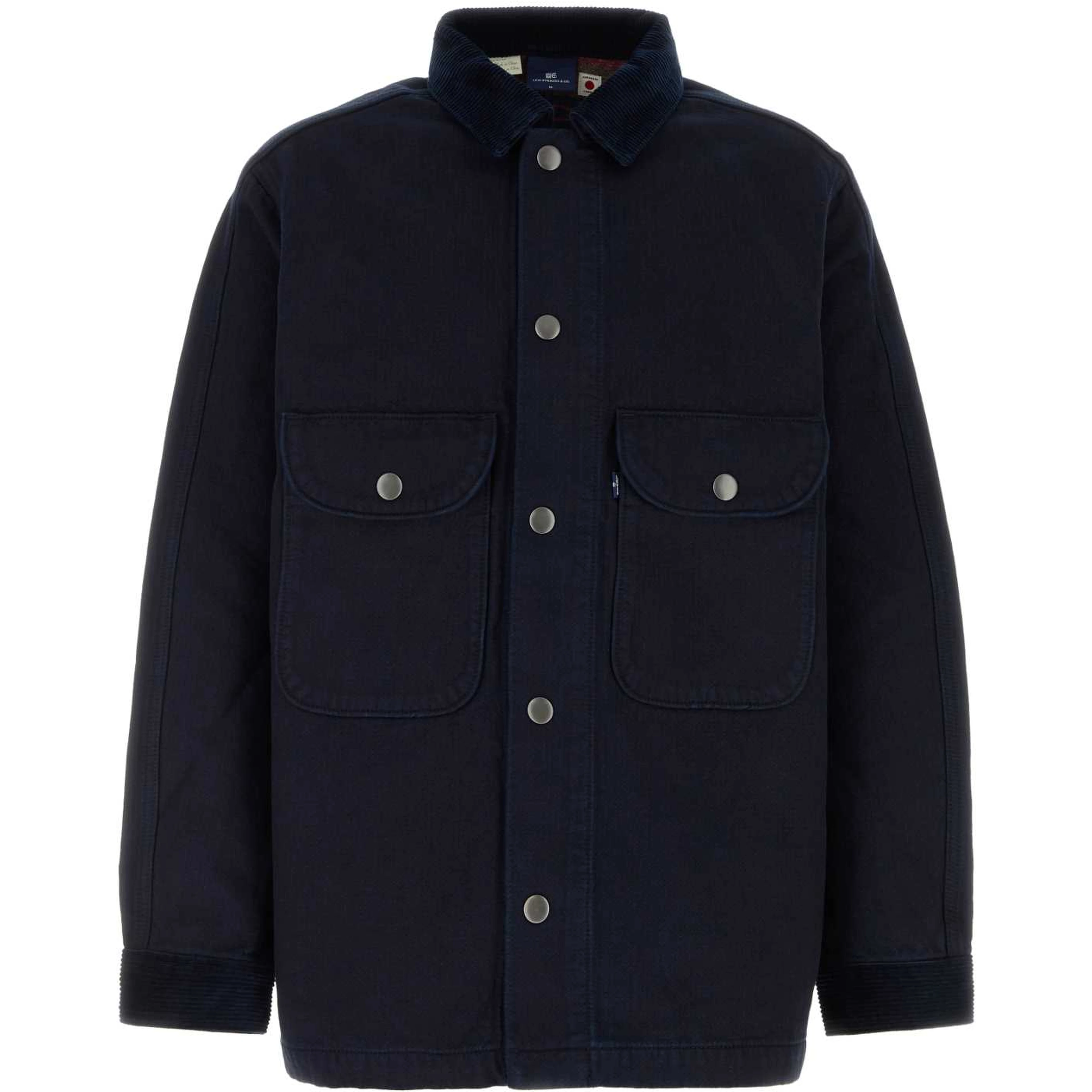 BLUE TAB SHIRT JACKET