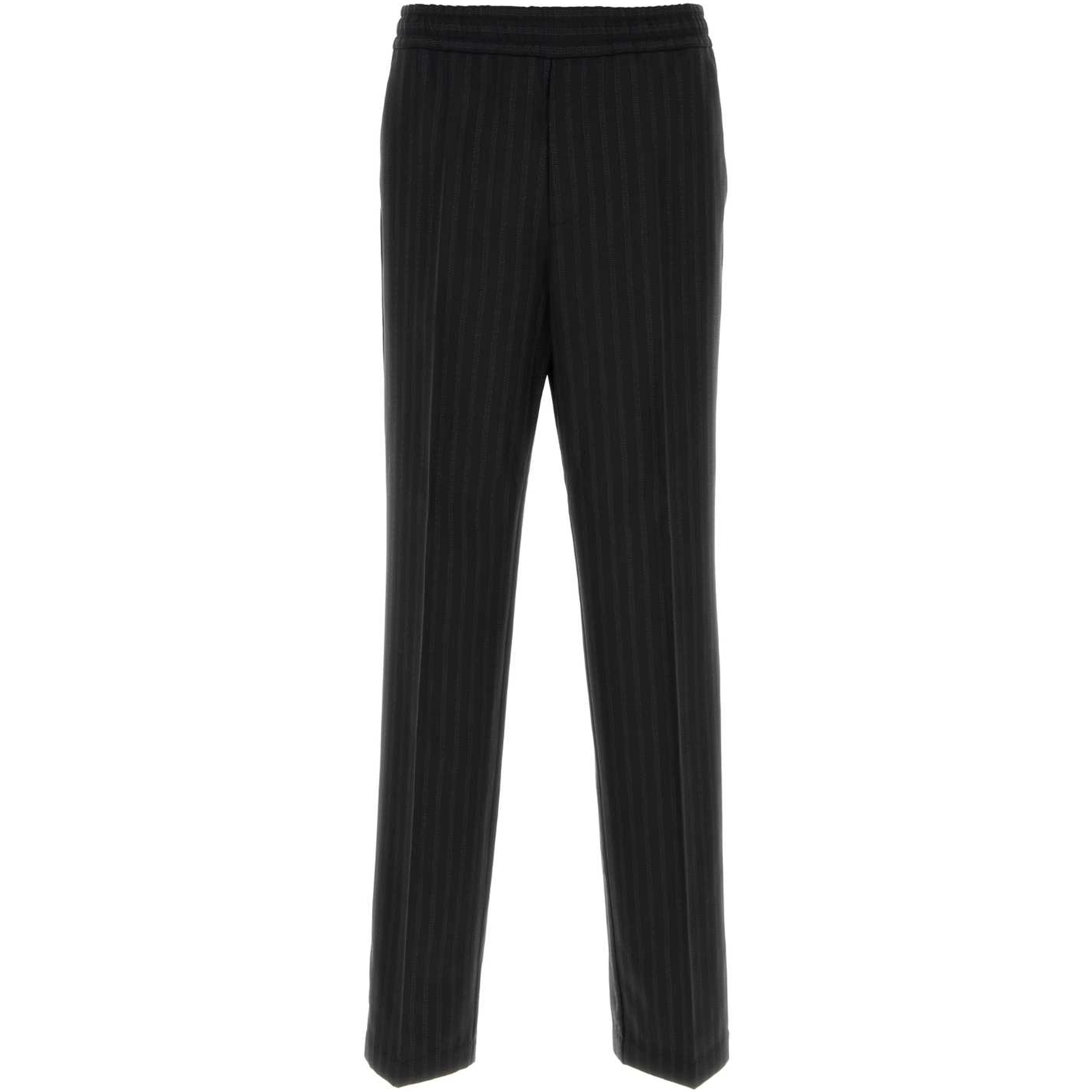 INFORMAL PANT RESPONSIBLE GRECA JACQUARD WOOL EVEN