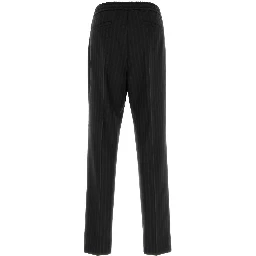 INFORMAL PANT RESPONSIBLE GRECA JACQUARD WOOL EVEN