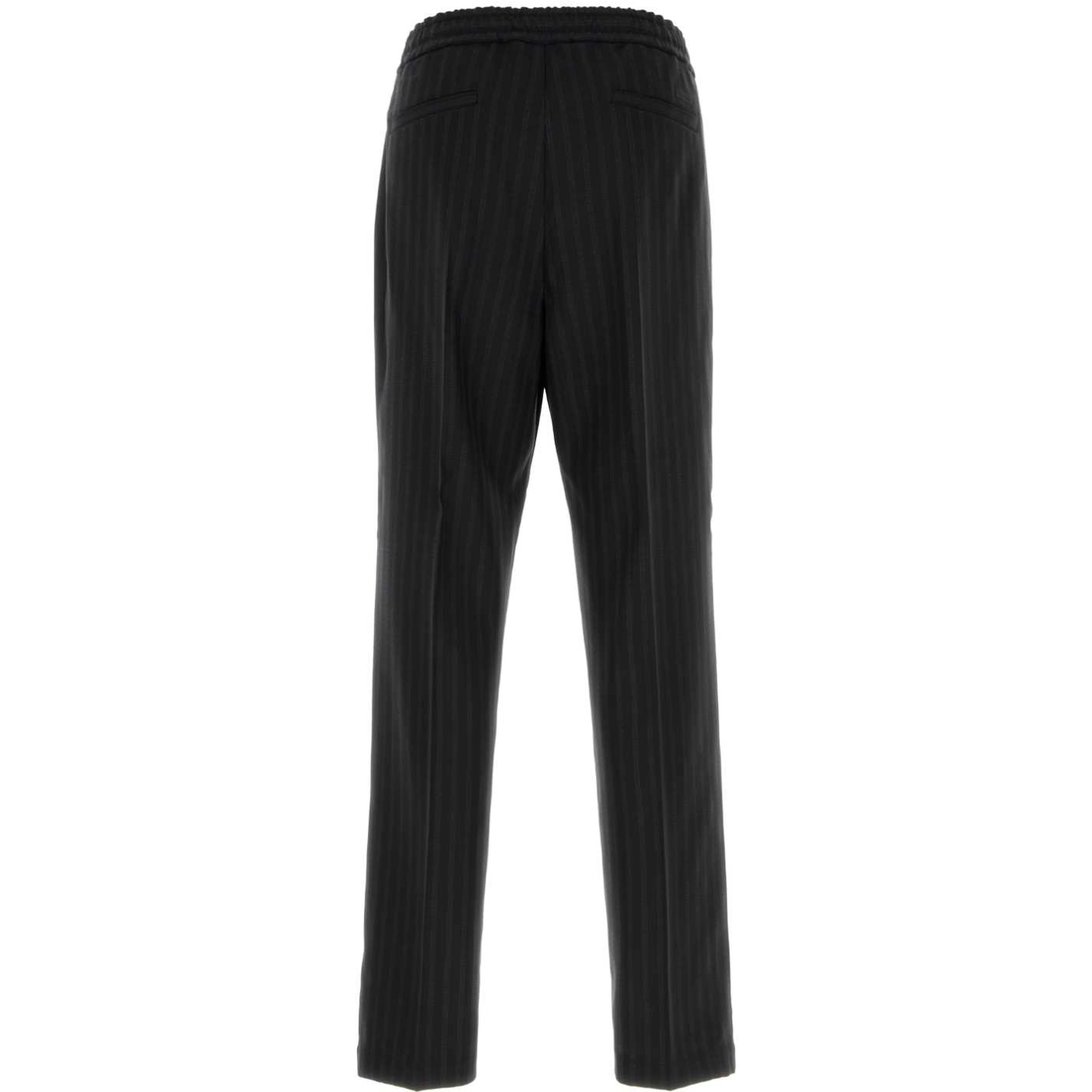 INFORMAL PANT RESPONSIBLE GRECA JACQUARD WOOL EVEN