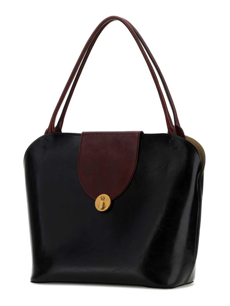 LARGE HANDLE SHOULDER CALF LEATHER alternative