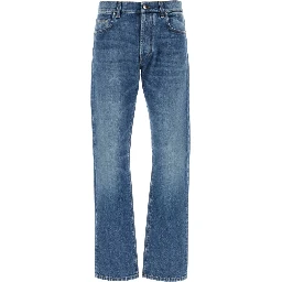 PANT DENIM STONE-WASHED NOT STRETCH FABRIC