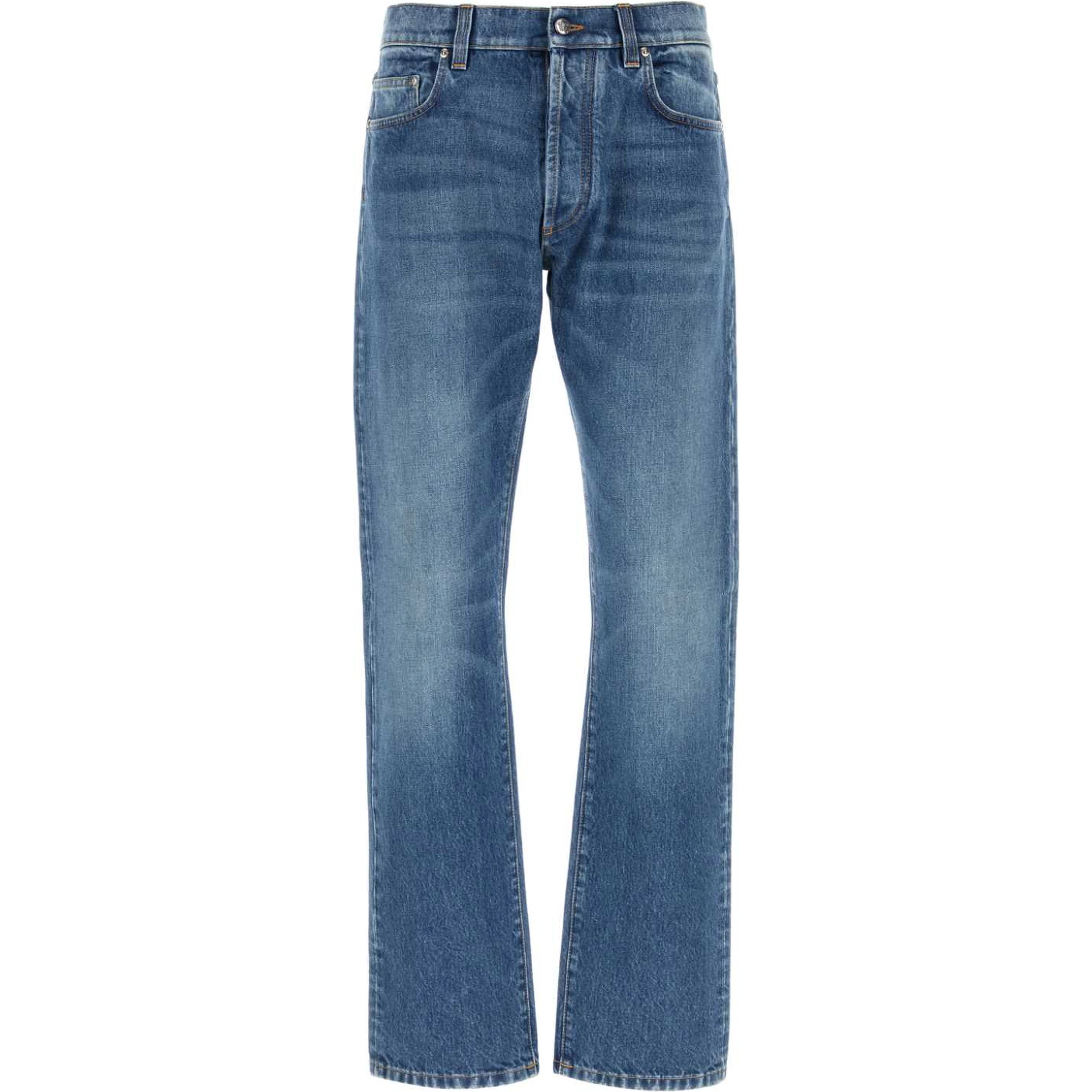 PANT DENIM STONE-WASHED NOT STRETCH FABRIC