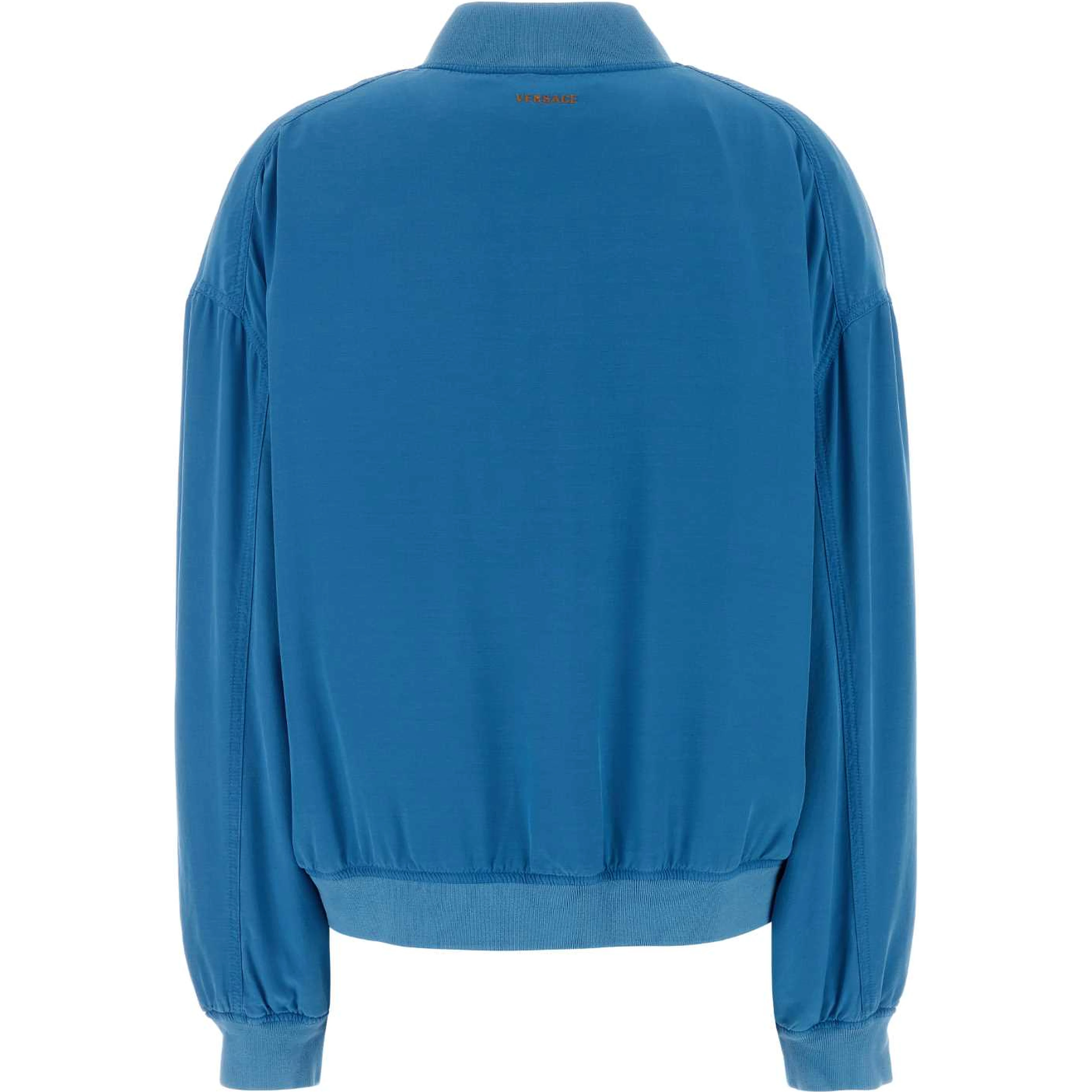 BLOUSON OVERDYED SILK POPLIN