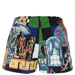 SWIM SHORTS NYLON GOLFO RECYCLED MEDUSA COLLAGE PR