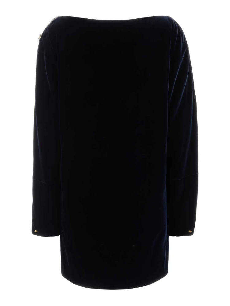COCKTAIL DRESS VISCOSE SILK LIQUID VELVET alternative