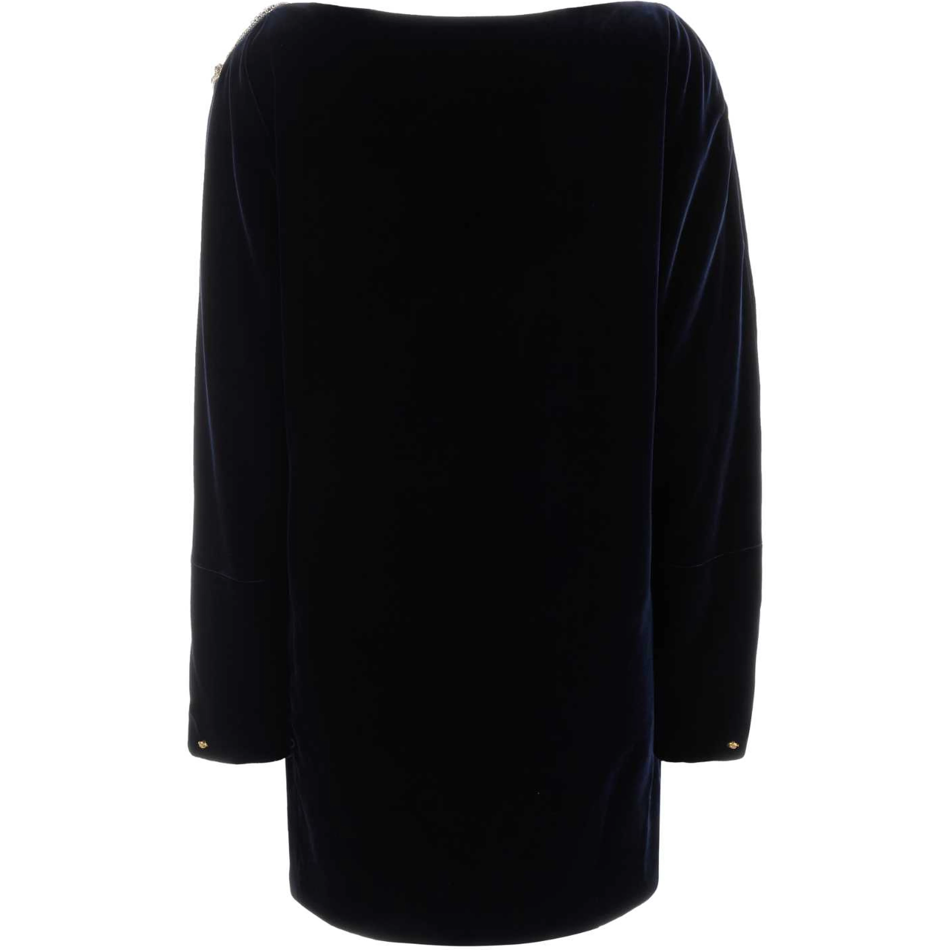 COCKTAIL DRESS VISCOSE SILK LIQUID VELVET