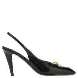 SLING BACK T.90 LAMB LEATHER