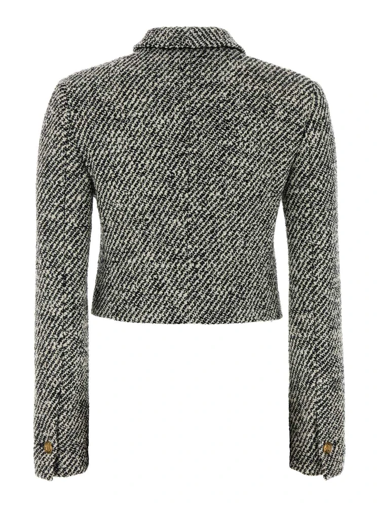 INFORMAL JACKET RESPONSIBLE BICOLOUR WOOL BOUCLE' alternative