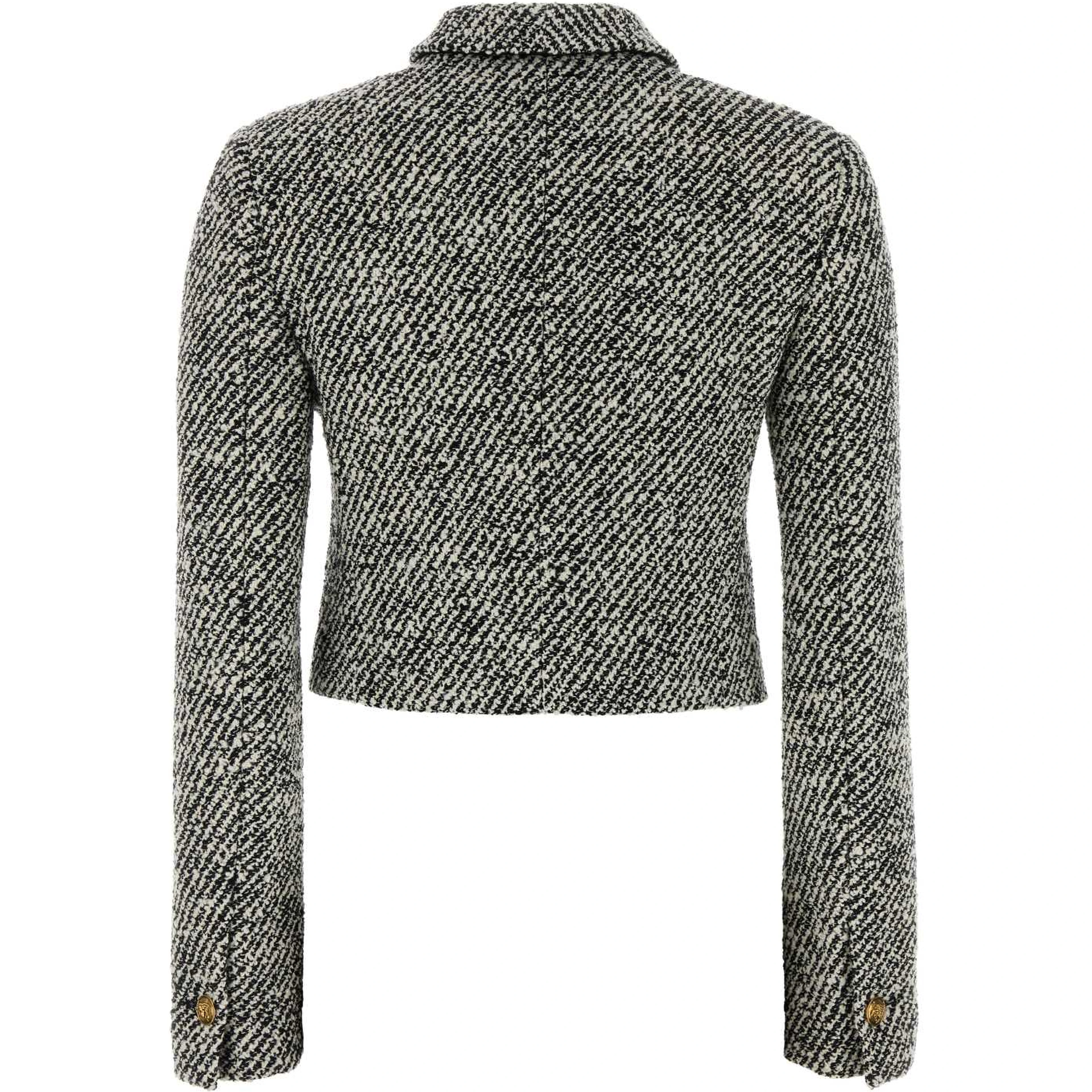 INFORMAL JACKET RESPONSIBLE BICOLOUR WOOL BOUCLE'