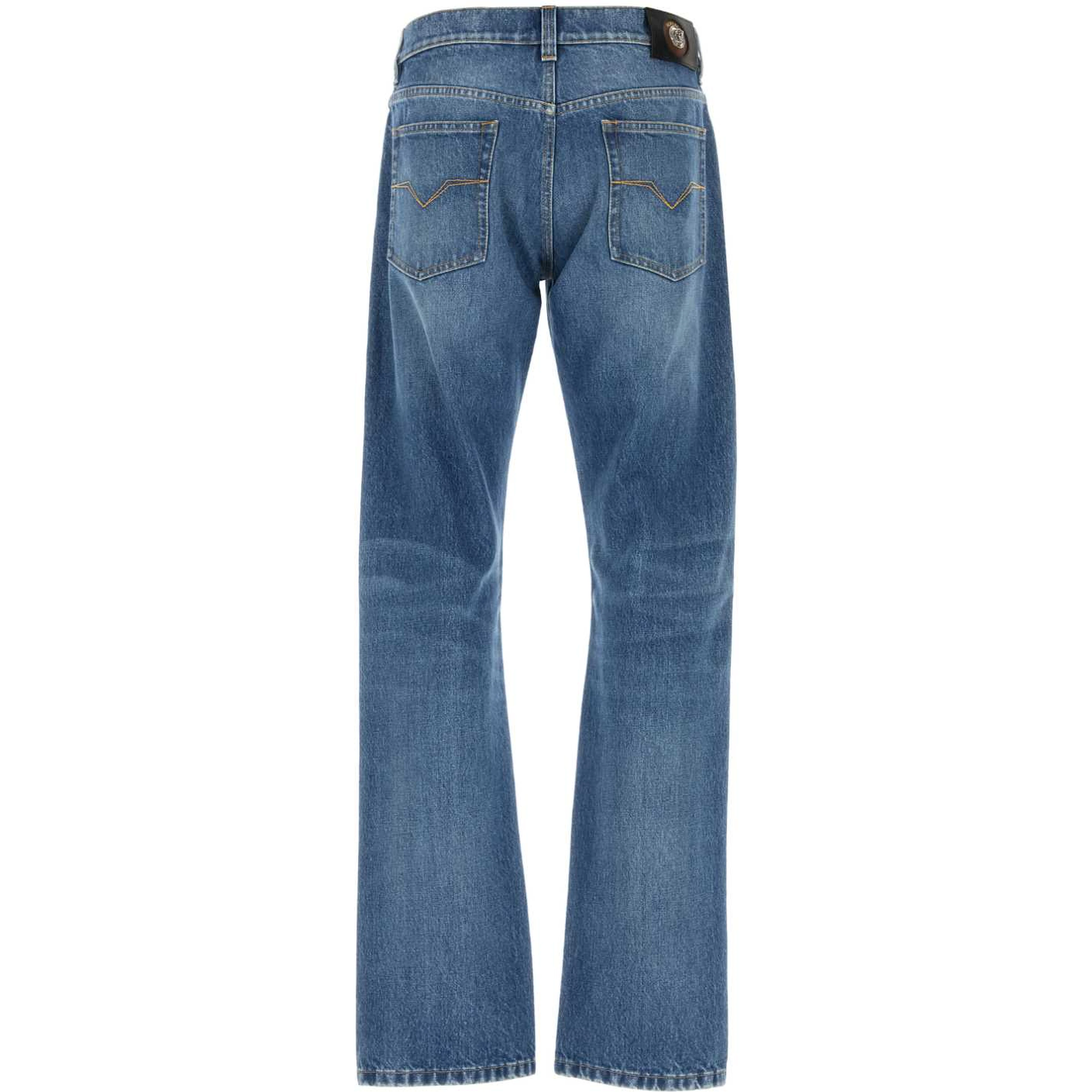 PANT DENIM STONE-WASHED NOT STRETCH FABRIC