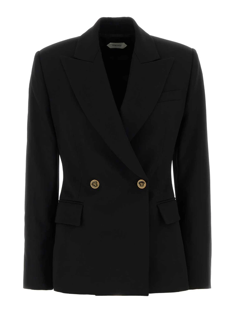 INFORMAL JACKET HEAVY WEIGHT WOOL GRAIN DE POUDRE