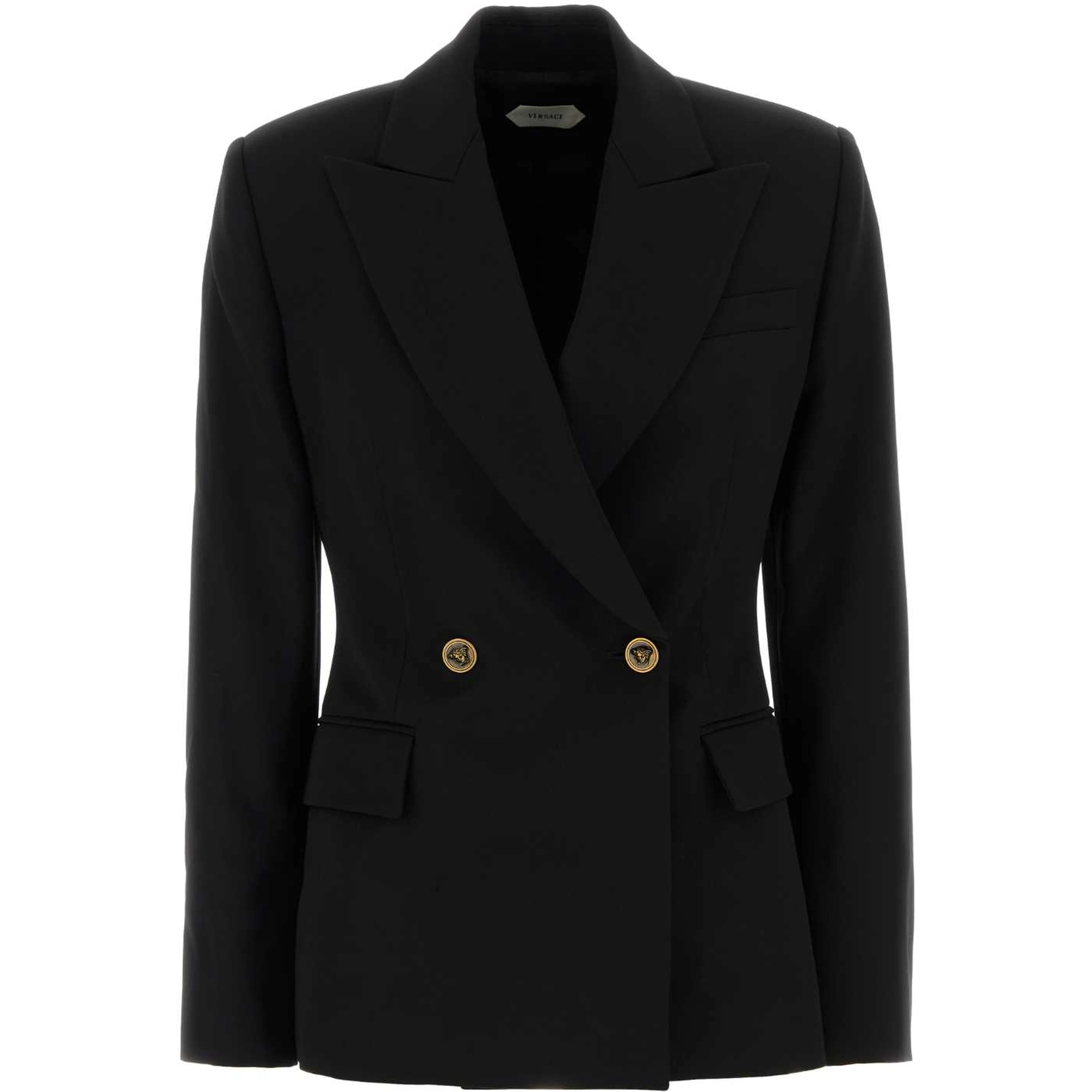 INFORMAL JACKET HEAVY WEIGHT WOOL GRAIN DE POUDRE