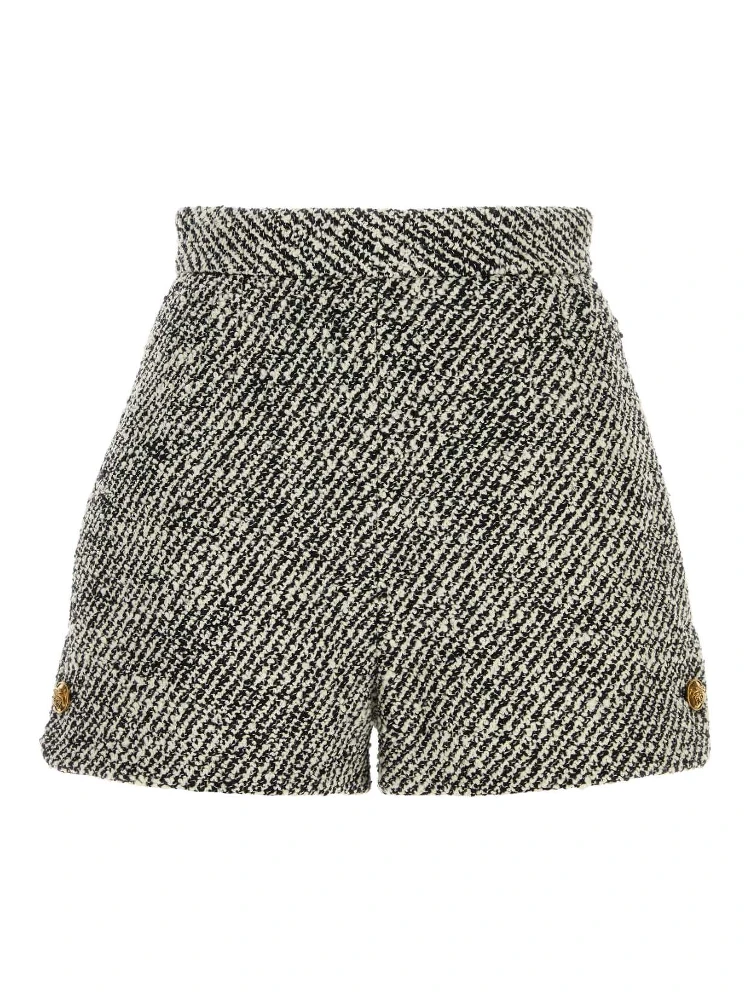 SKIRT RESPONSIBLE BICOLOUR WOOL BOUCLE'