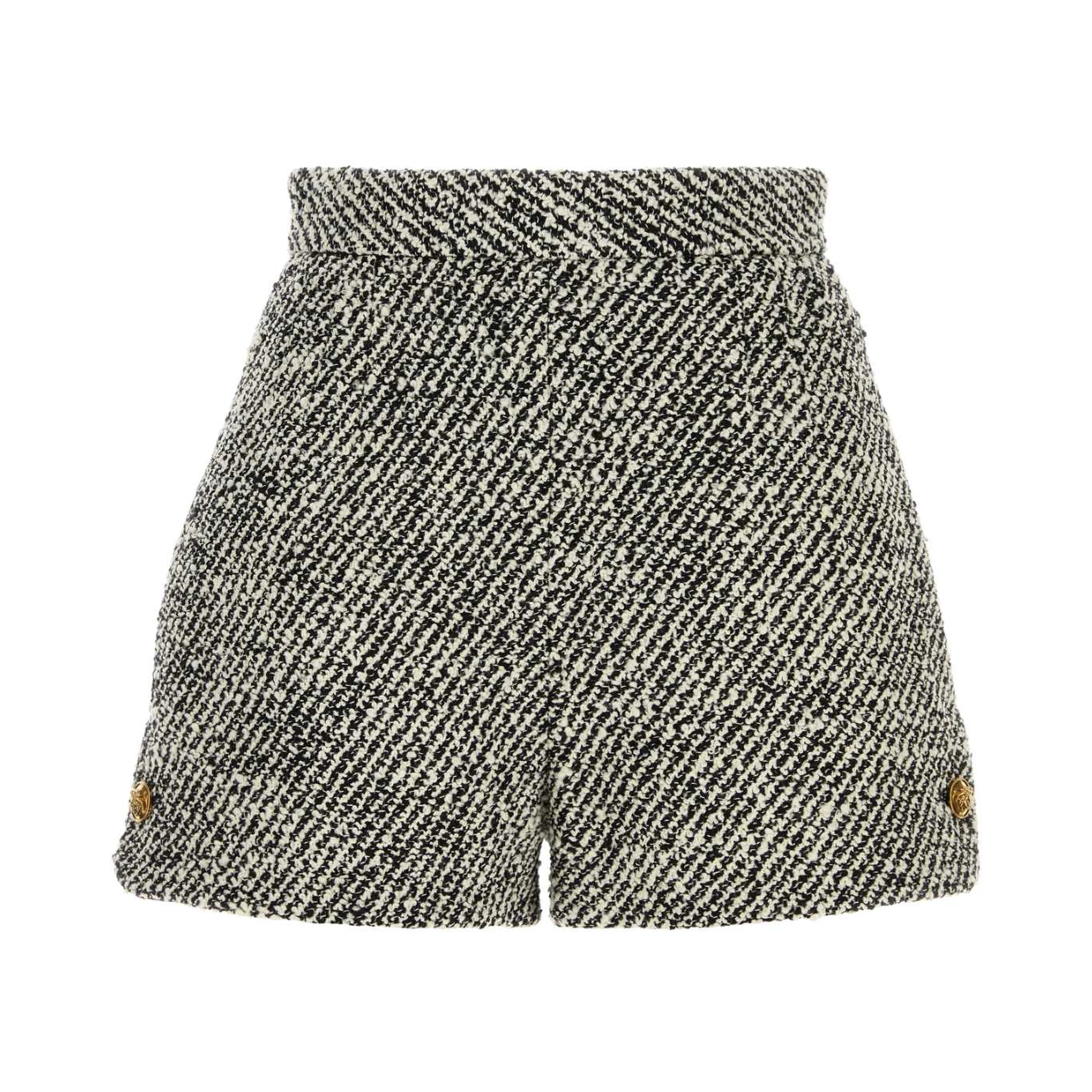 SKIRT RESPONSIBLE BICOLOUR WOOL BOUCLE'
