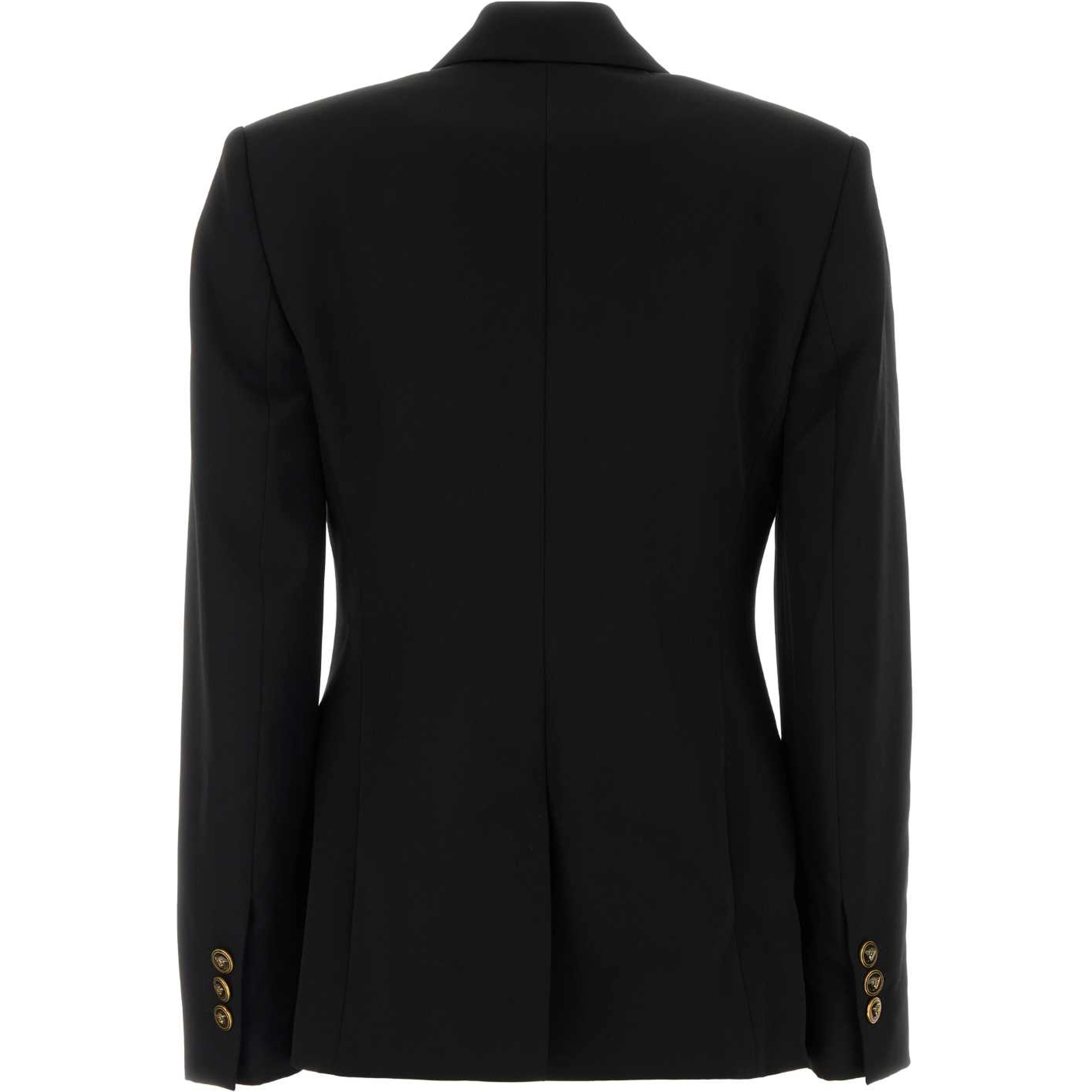 INFORMAL JACKET HEAVY WEIGHT WOOL GRAIN DE POUDRE
