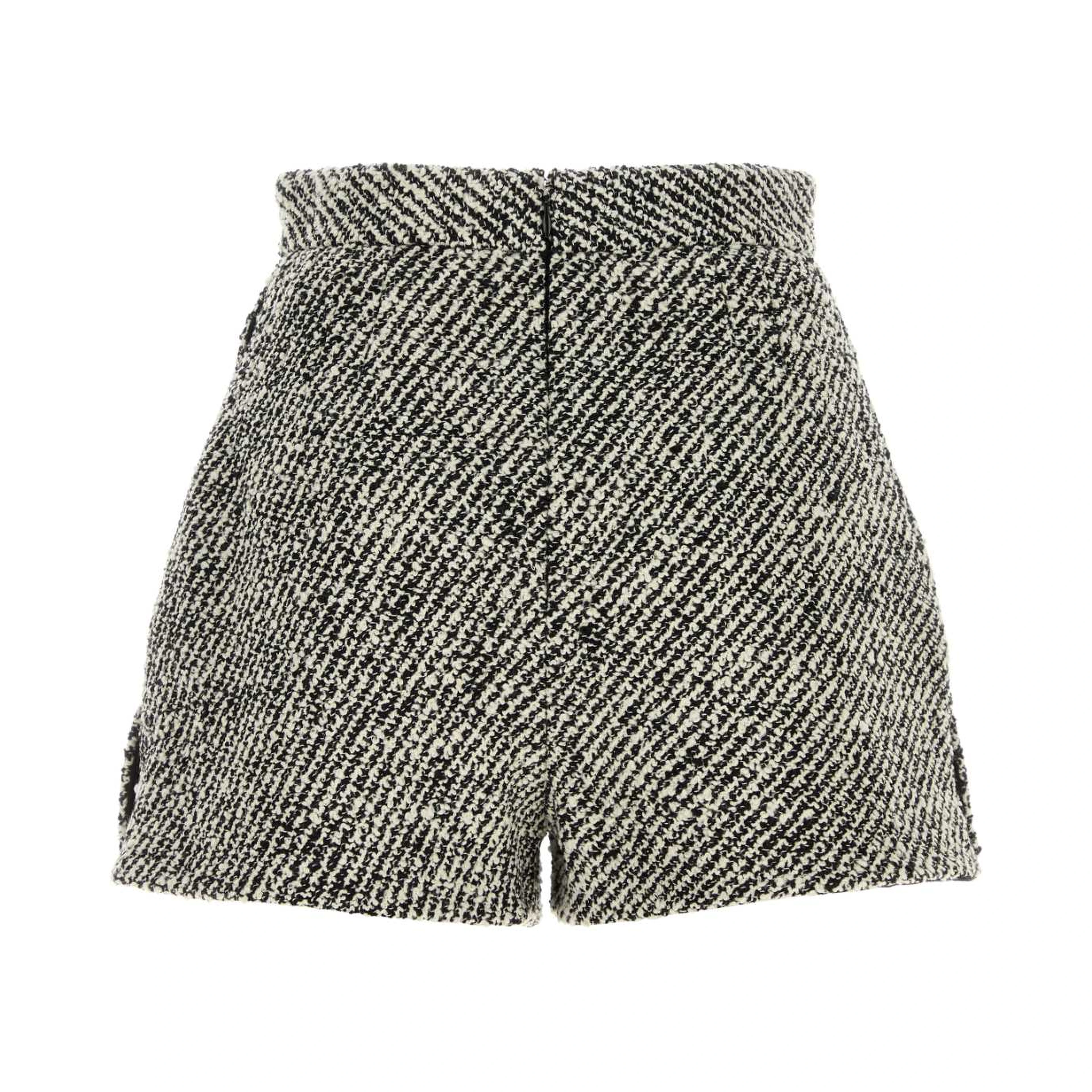 SKIRT RESPONSIBLE BICOLOUR WOOL BOUCLE'