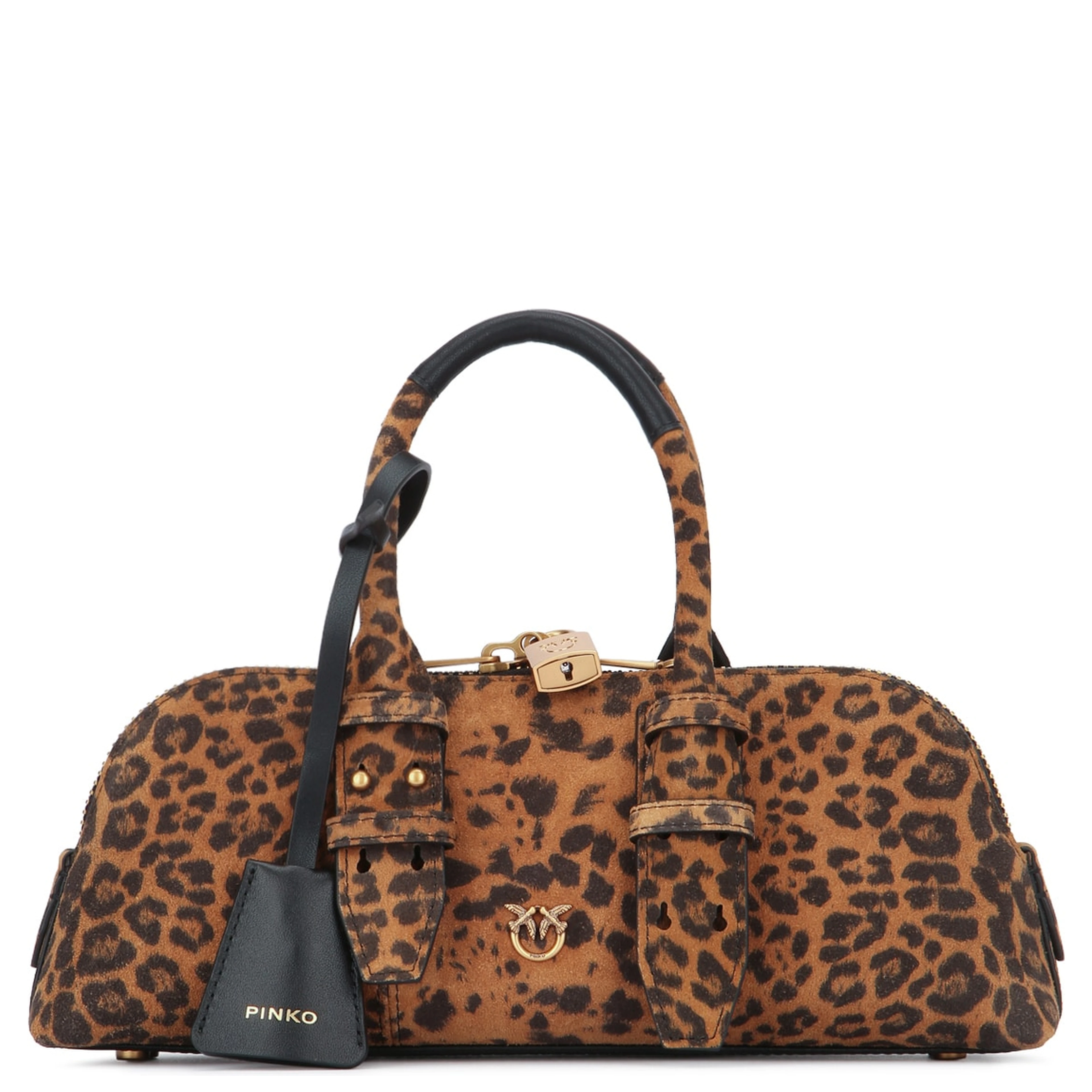 BOWLING BAG BAGUETTE SUEDE