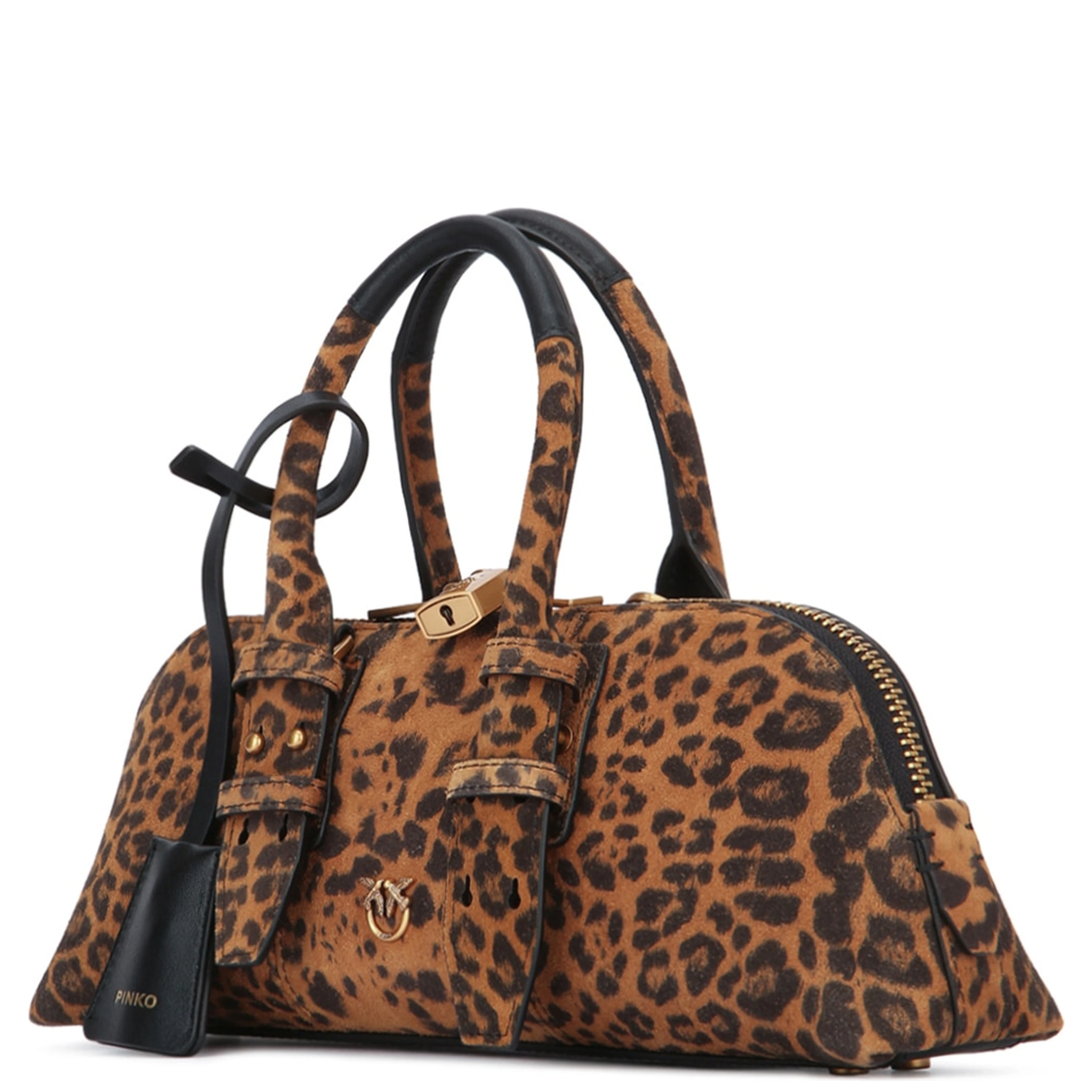 BOWLING BAG BAGUETTE SUEDE