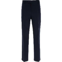 DIAGONAL WOOL RESP. TROUSERS