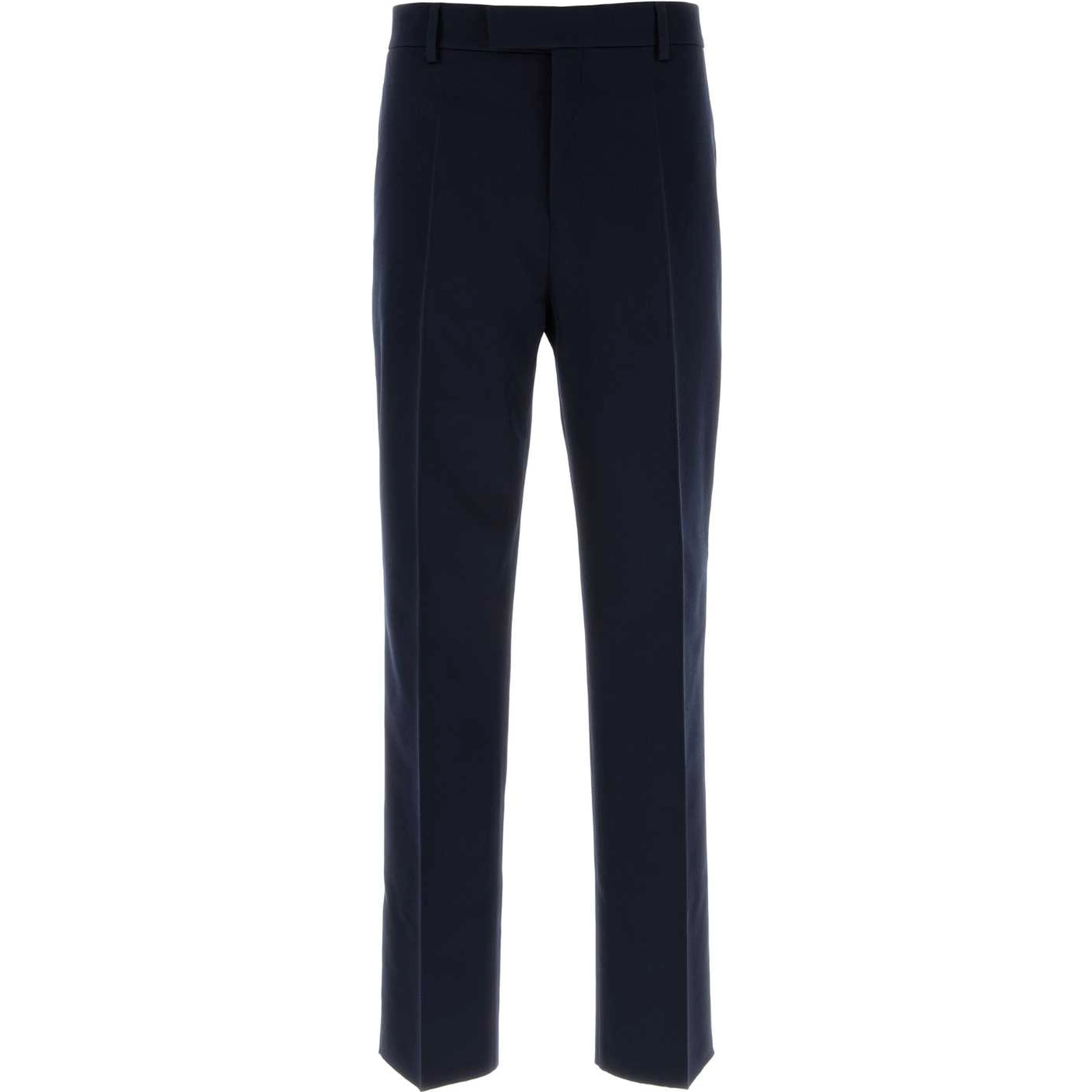 DIAGONAL WOOL RESP. TROUSERS