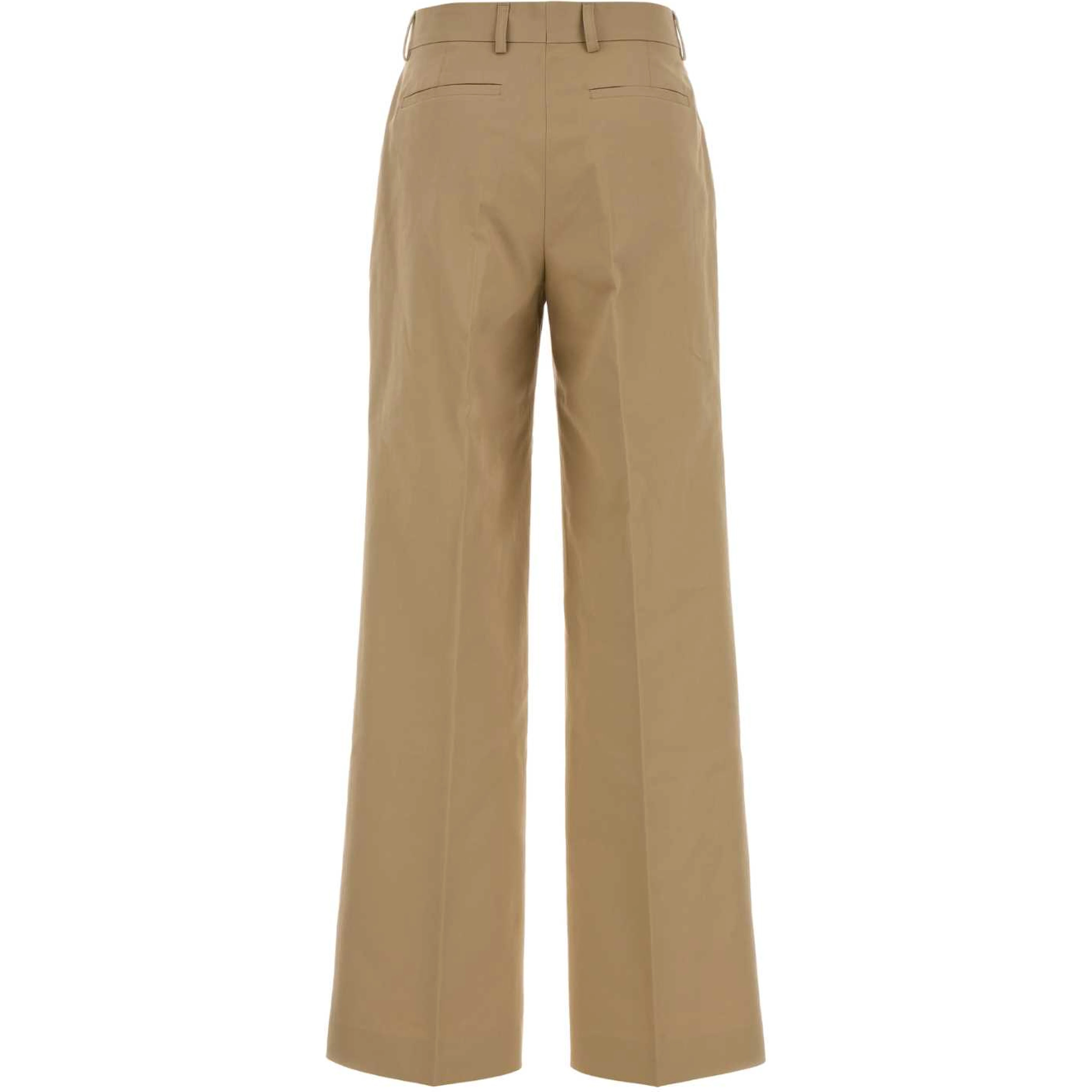 Belted Cotton Pant