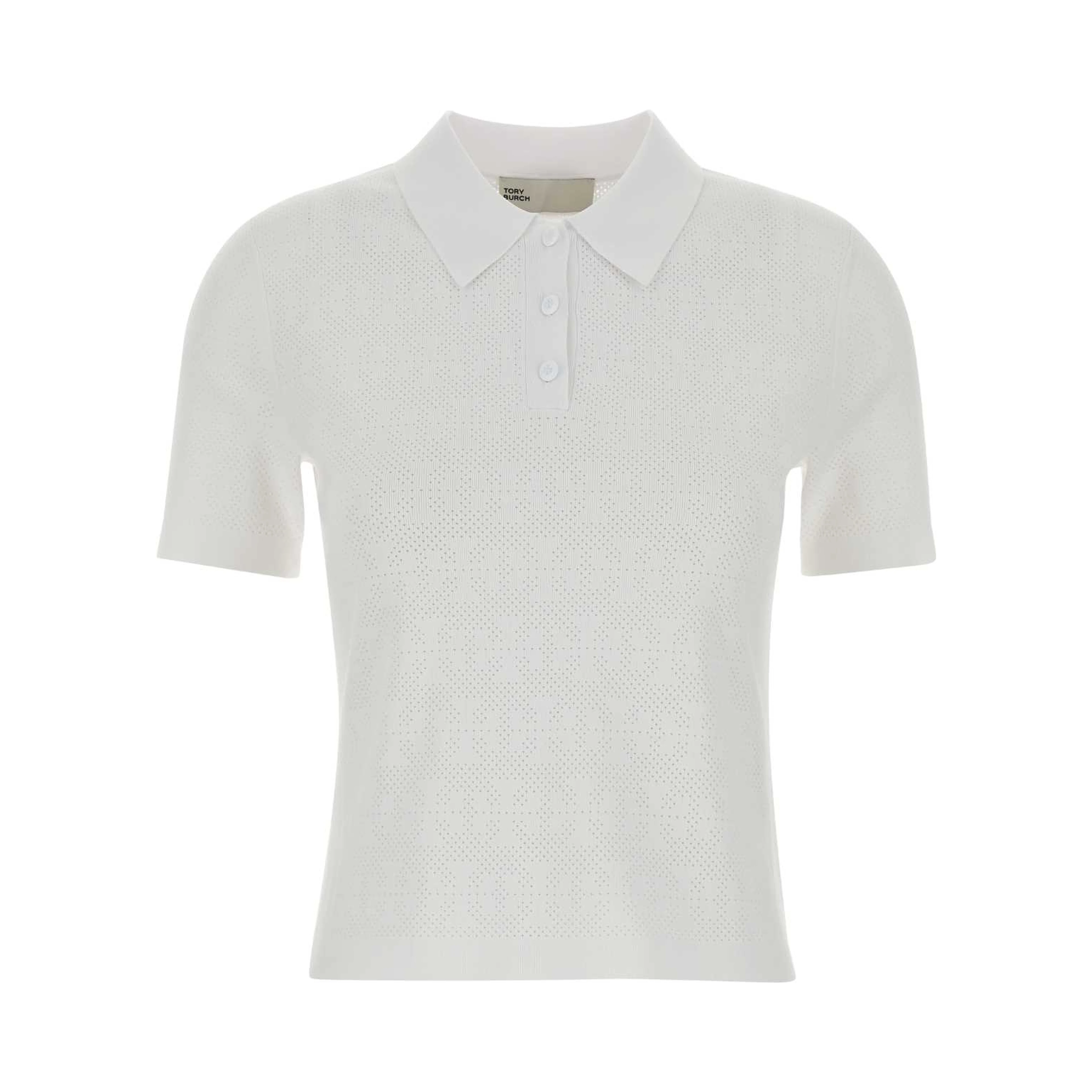Pointelle Viscose Polo